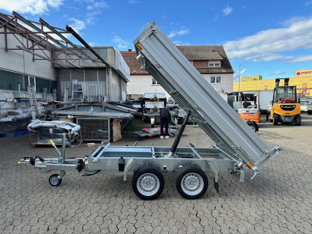 Volquete remolque nuevo Humbaur 3-Seitenkipper HTK 2700.27 E-Pumpe Alu, 2670 x 1500 x 350 mm, 2,7 to.: foto 6