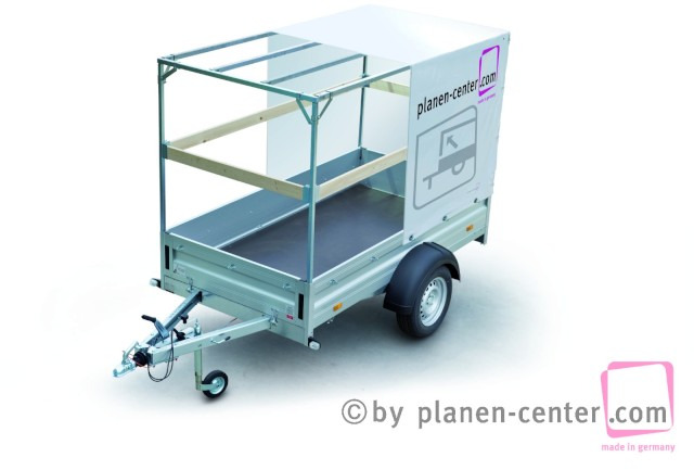 Remolque de coche nuevo Humbaur HA 132513 mit KV, Hochplane 160 cm, 1300 kg, 2510 x 1310 x 350mm: foto 6