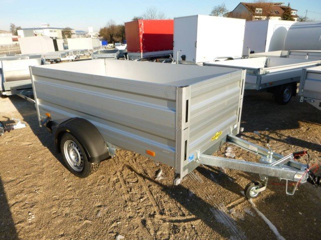 Humbaur HA 132513 mit KV und Bordwandaufsatz, 1300 kg, 2510 x 1310 x 350mm - Remolque de coche: foto 1 Humbaur HA 132513 mit KV und Bordwandaufsatz, 1300 kg, 2510 x 1310 x 350mm - Remolque de coche: foto 1