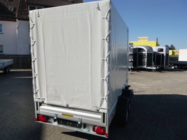 Remolque de coche nuevo Humbaur HA 203015 mit Plane +​ Spriegel 200 cm Lichte Höhe, 2,0 to. ZG. 3030 x 1500 x 350 mm: foto 6