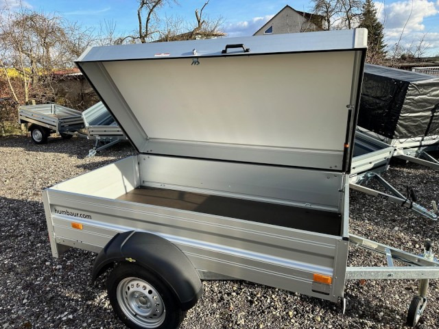 Humbaur HA 752111 FS mit Holz-Alu Deckel, 750 kg, 2050 x 1100 x 520 mm - Remolque de coche: foto 3 Humbaur HA 752111 FS mit Holz-Alu Deckel, 750 kg, 2050 x 1100 x 520 mm - Remolque de coche: foto 3