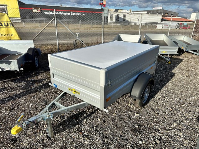 Humbaur HA 752111 FS mit Holz-Alu Deckel, 750 kg, 2050 x 1100 x 520 mm - Remolque de coche: foto 4 Humbaur HA 752111 FS mit Holz-Alu Deckel, 750 kg, 2050 x 1100 x 520 mm - Remolque de coche: foto 4