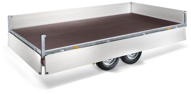Humbaur HT 254121 Hochlader 2,5 to. 4100 x 2100 x 350 mm - Remolque de coche: foto 2 Humbaur HT 254121 Hochlader 2,5 to. 4100 x 2100 x 350 mm - Remolque de coche: foto 2