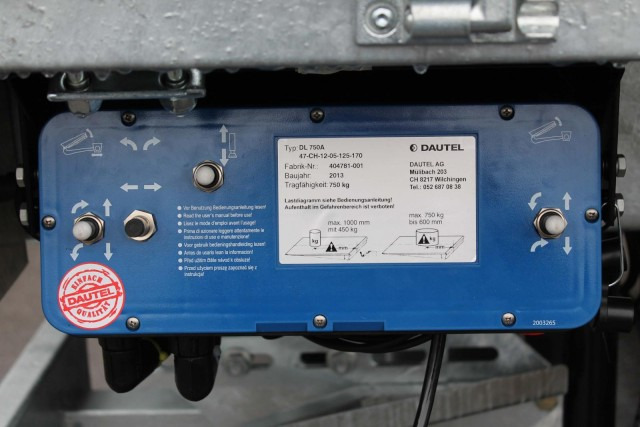 Caja cerrada remolque nuevo Humbaur Hebebühnenanhänger HK 35 45 22 V-Deichsel, 3,5 to. 4180 x 2135 x 2085 mm: foto 9