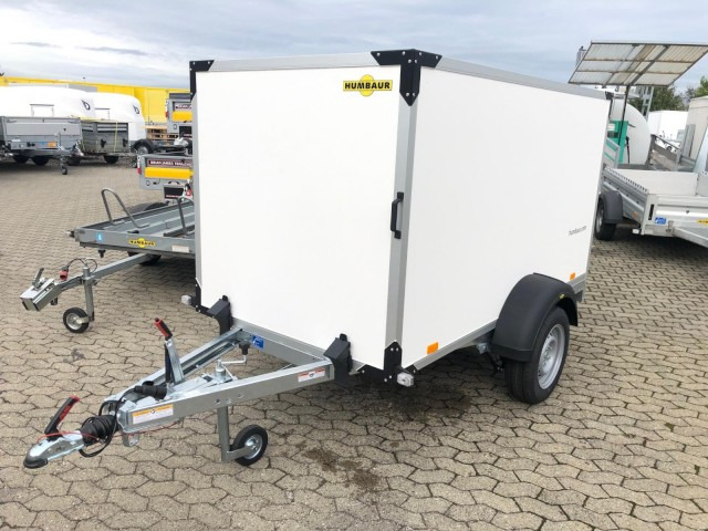 Humbaur Koffer HK 132513-13P, 100 km/h 1,3 t. 2510 x 1310 x 1400 mm - Caja cerrada remolque: foto 1 Humbaur Koffer HK 132513-13P, 100 km/h 1,3 t. 2510 x 1310 x 1400 mm - Caja cerrada remolque: foto 1