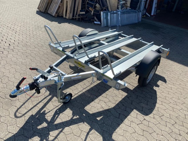 Humbaur Motorradanhänger HM 102113, HM 10 21 13, 1,0 t. 2095 x 1365 x 70 mm - Remolque para moto: foto 1 Humbaur Motorradanhänger HM 102113, HM 10 21 13, 1,0 t. 2095 x 1365 x 70 mm - Remolque para moto: foto 1