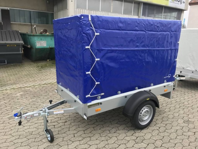 Humbaur Steely mit Hochplane 140 cm, 750 kg 2050x1095x300mm - Remolque de coche: foto 1 Humbaur Steely mit Hochplane 140 cm, 750 kg 2050x1095x300mm - Remolque de coche: foto 1