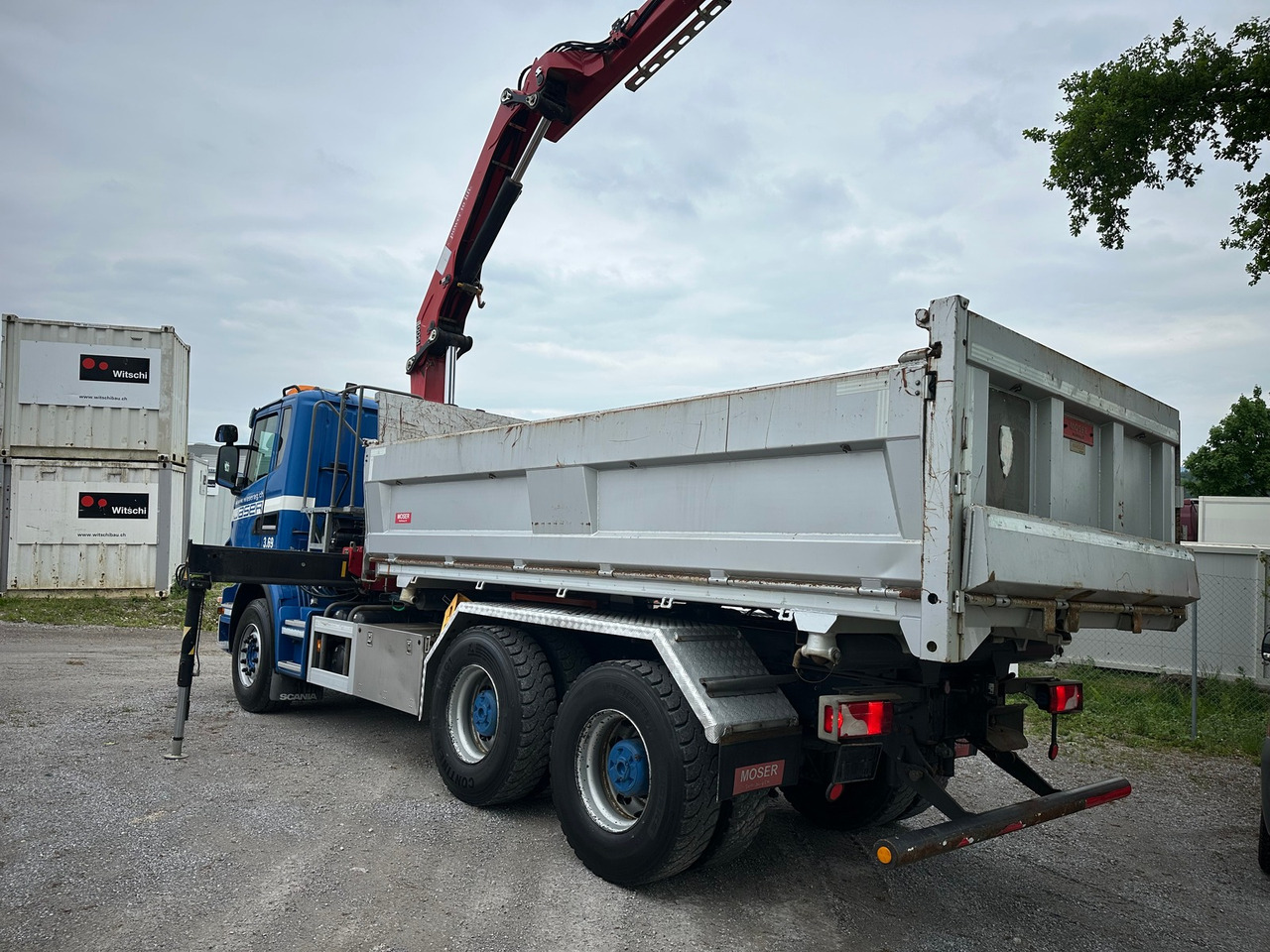 SCANIA G440 6x4 Kran+Kipper ORG-km 57.000 - Volquete camión, Camión grúa: foto 5 SCANIA G440 6x4 Kran+Kipper ORG-km 57.000 - Volquete camión, Camión grúa: foto 5