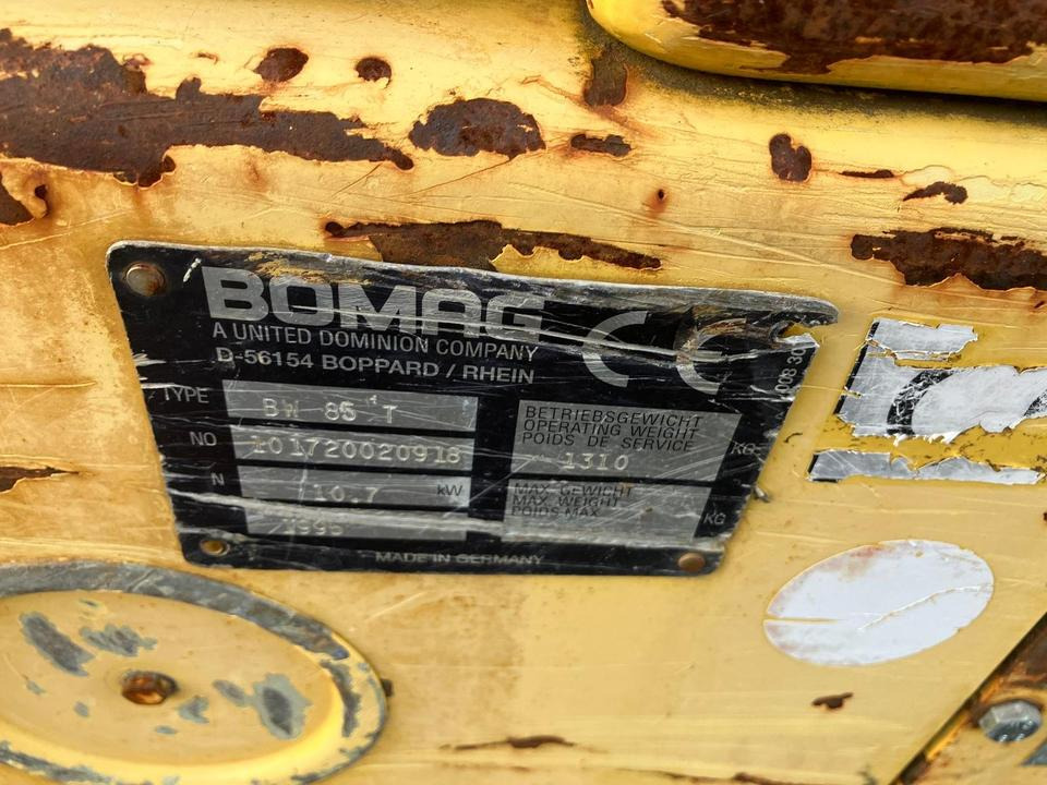 Grabenwalze Bomag BW 85 T - Mini compactadora: foto 2 Grabenwalze Bomag BW 85 T - Mini compactadora: foto 2