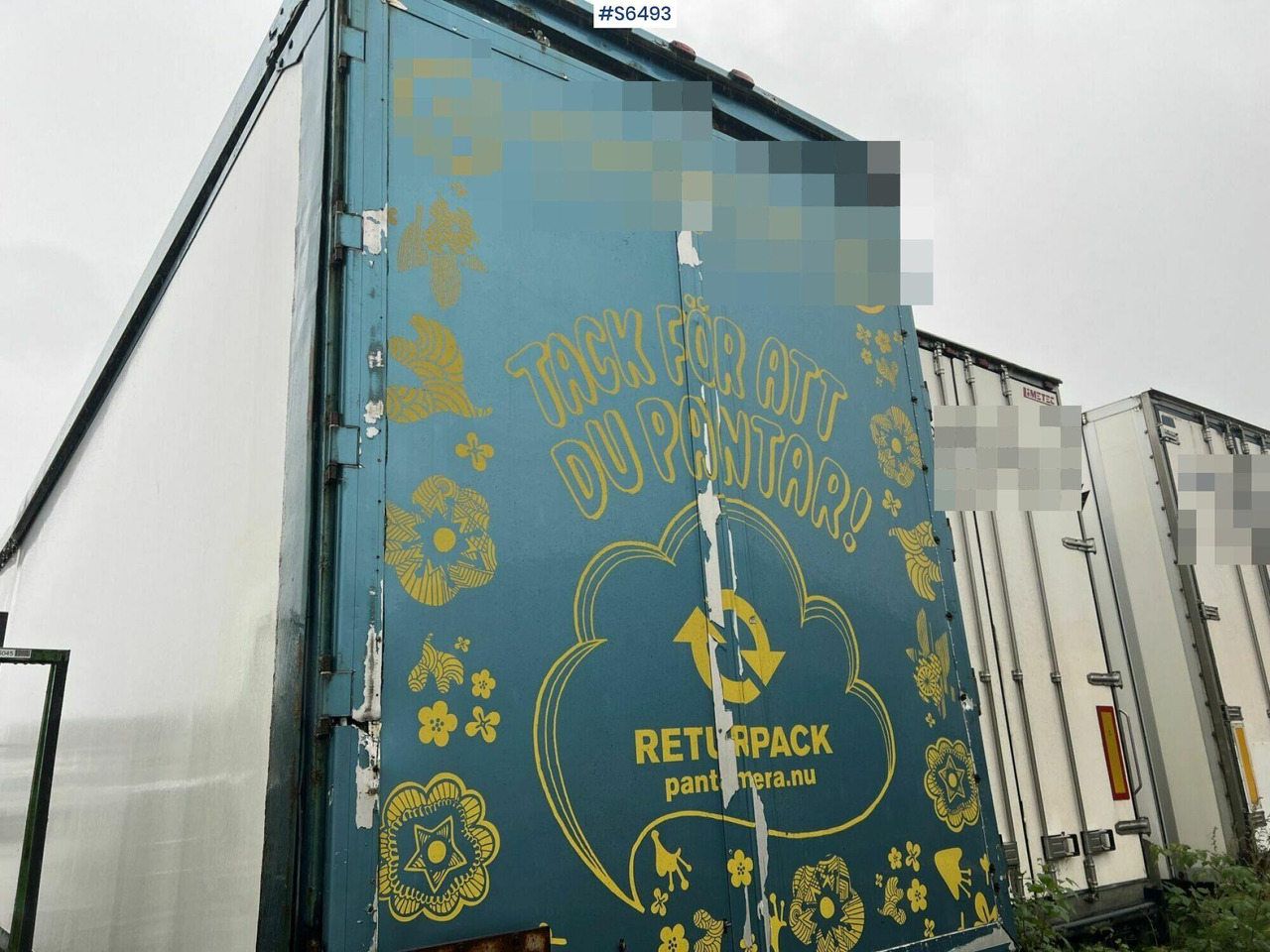 BOX TRAILER EKSJÖVAGNEN FS 18-20 - Caja cerrada remolque: foto 2 BOX TRAILER EKSJÖVAGNEN FS 18-20 - Caja cerrada remolque: foto 2