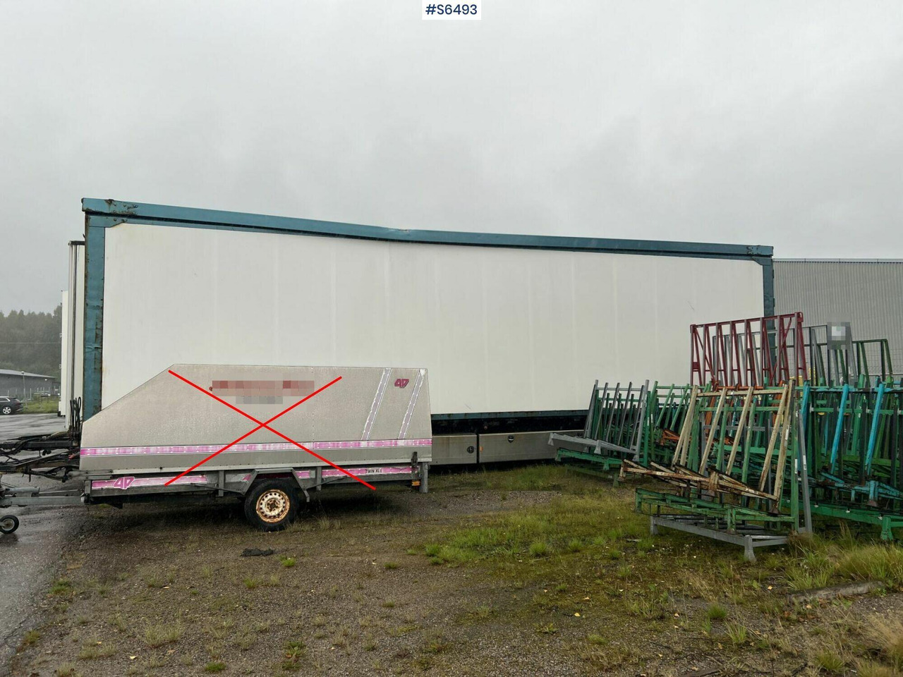 BOX TRAILER EKSJÖVAGNEN FS 18-20 - Caja cerrada remolque: foto 1 BOX TRAILER EKSJÖVAGNEN FS 18-20 - Caja cerrada remolque: foto 1