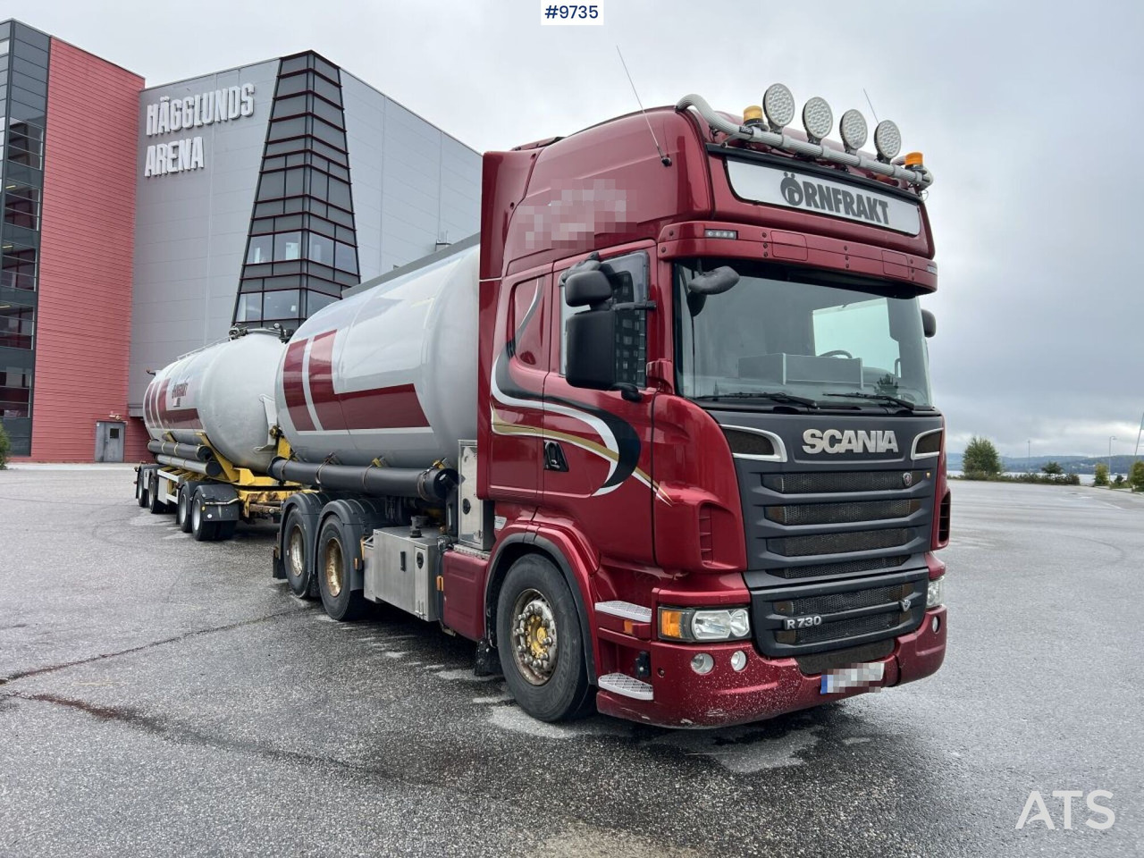 Bulk transport vehicle, Scania R730 with SITE AL-41-TPIK-4AK trailer - Cisterna camión: foto 4 Bulk transport vehicle, Scania R730 with SITE AL-41-TPIK-4AK trailer - Cisterna camión: foto 4