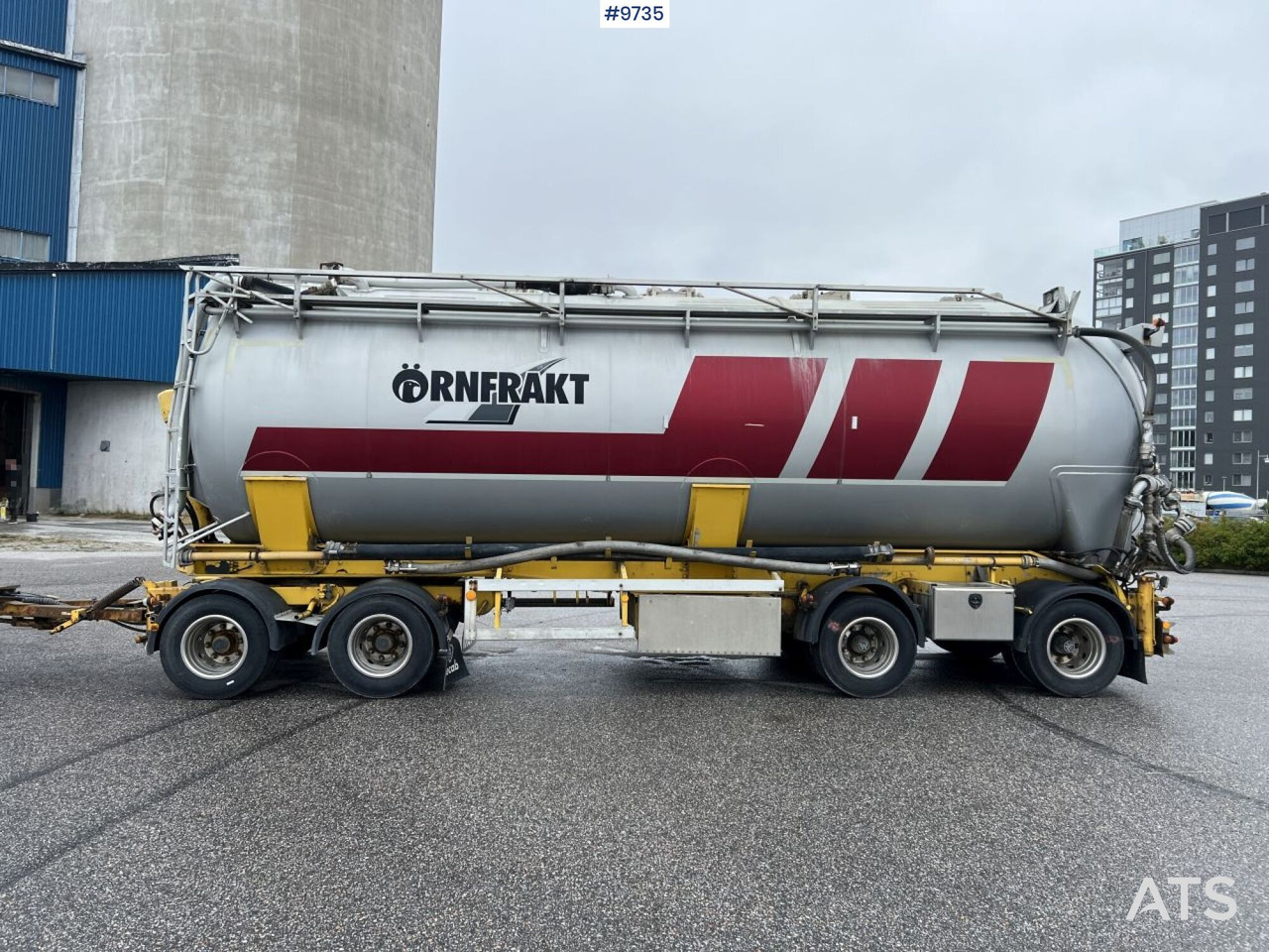 Cisterna camión Bulk transport vehicle, Scania R730 with SITE AL-41-TPIK-4AK trailer: foto 15