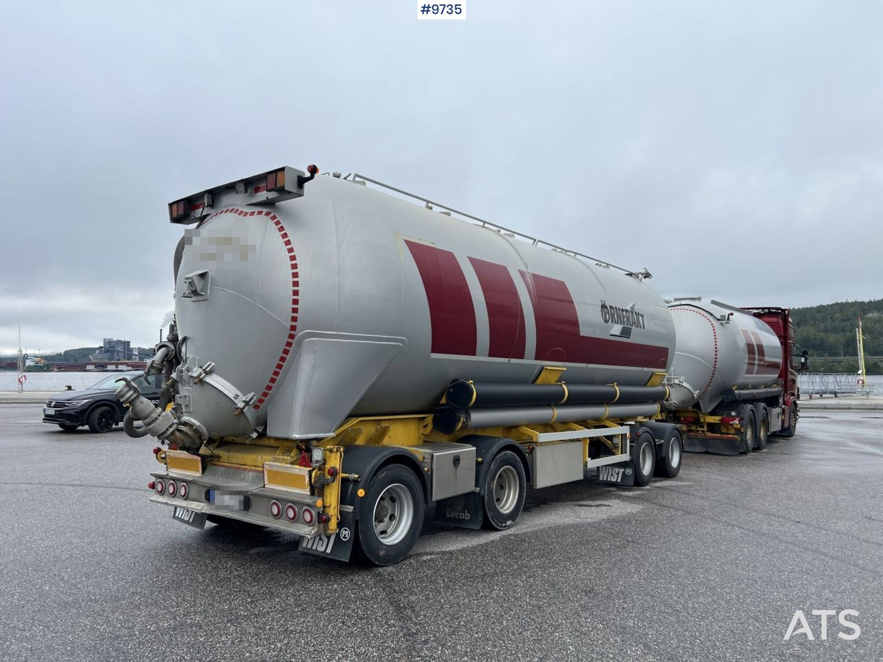 Cisterna camión Bulk transport vehicle, Scania R730 with SITE AL-41-TPIK-4AK trailer: foto 9