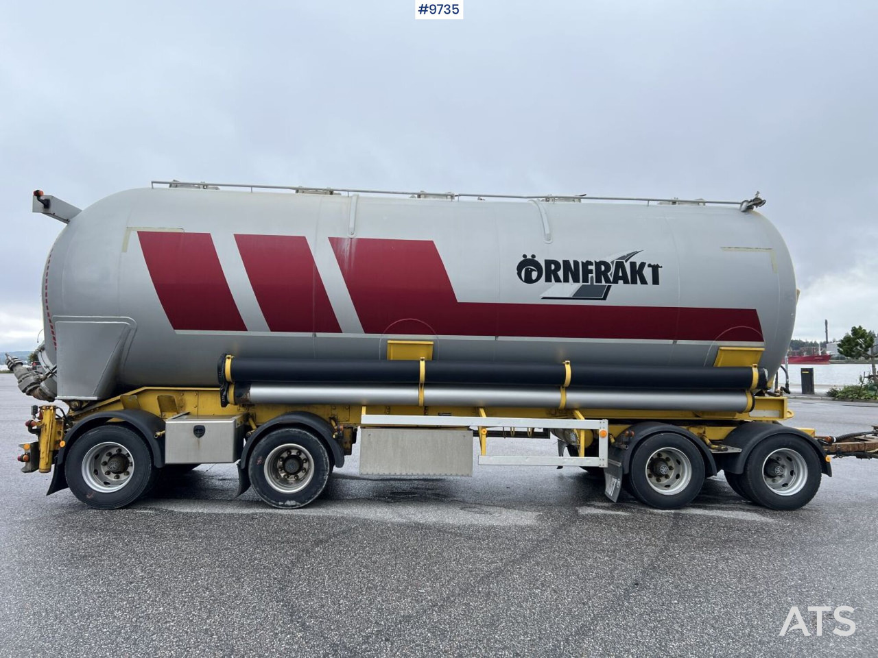 Cisterna camión Bulk transport vehicle, Scania R730 with SITE AL-41-TPIK-4AK trailer: foto 18