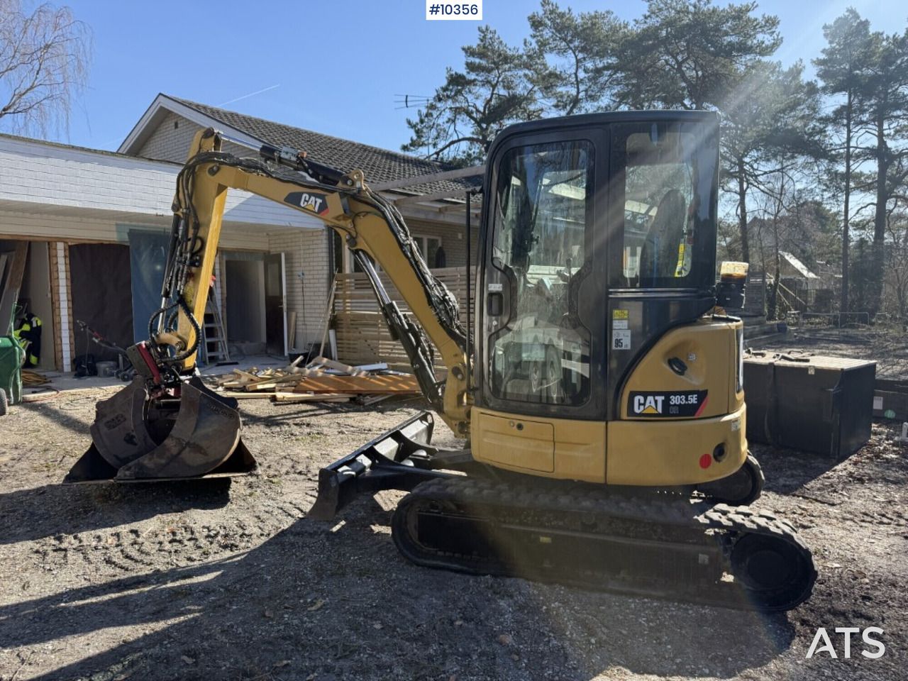 CAT 303.5 Excavator with Rotor and Attachments - Miniexcavadora: foto 3 CAT 303.5 Excavator with Rotor and Attachments - Miniexcavadora: foto 3