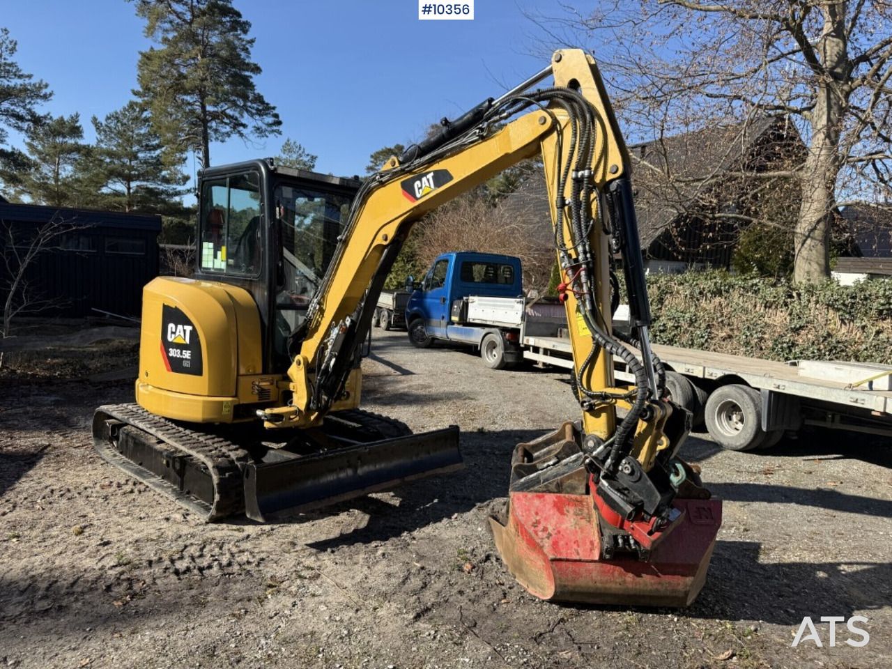 CAT 303.5 Excavator with Rotor and Attachments - Miniexcavadora: foto 1 CAT 303.5 Excavator with Rotor and Attachments - Miniexcavadora: foto 1