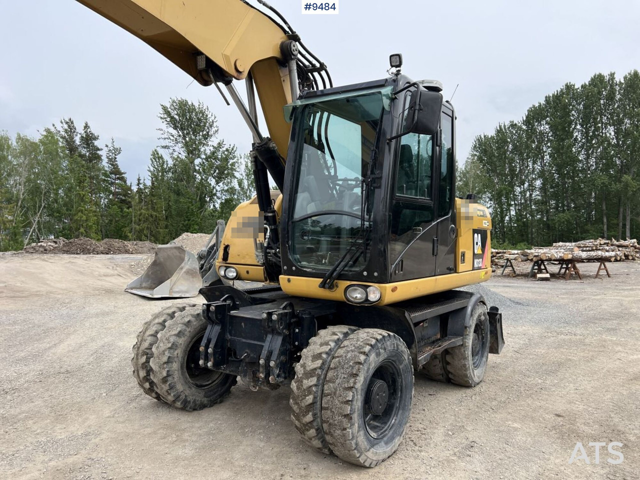 CAT M313D with tipping wagon and attachments (VIDEO) - Excavadora de ruedas: foto 4 CAT M313D with tipping wagon and attachments (VIDEO) - Excavadora de ruedas: foto 4