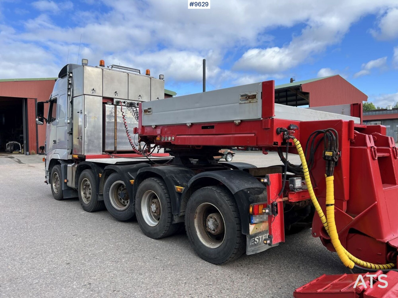 Volvo FH16 5-axle tractor unit, GOLDHOFER STZ-VL 4-41/80 trailer - Cabeza tractora, Góndola rebajadas semirremolque: foto 3 Volvo FH16 5-axle tractor unit, GOLDHOFER STZ-VL 4-41/80 trailer - Cabeza tractora, Góndola rebajadas semirremolque: foto 3