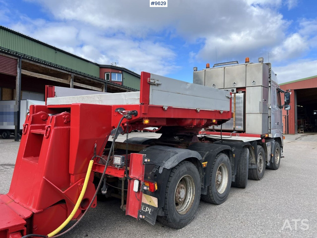 Volvo FH16 5-axle tractor unit, GOLDHOFER STZ-VL 4-41/80 trailer - Cabeza tractora, Góndola rebajadas semirremolque: foto 4 Volvo FH16 5-axle tractor unit, GOLDHOFER STZ-VL 4-41/80 trailer - Cabeza tractora, Góndola rebajadas semirremolque: foto 4