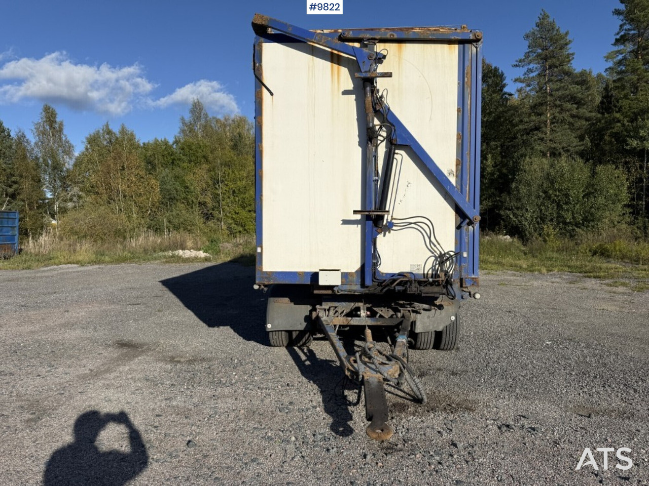 Chipper Trailer EKSJÖVAGNEN FS 18-20 - Caja cerrada remolque: foto 5 Chipper Trailer EKSJÖVAGNEN FS 18-20 - Caja cerrada remolque: foto 5