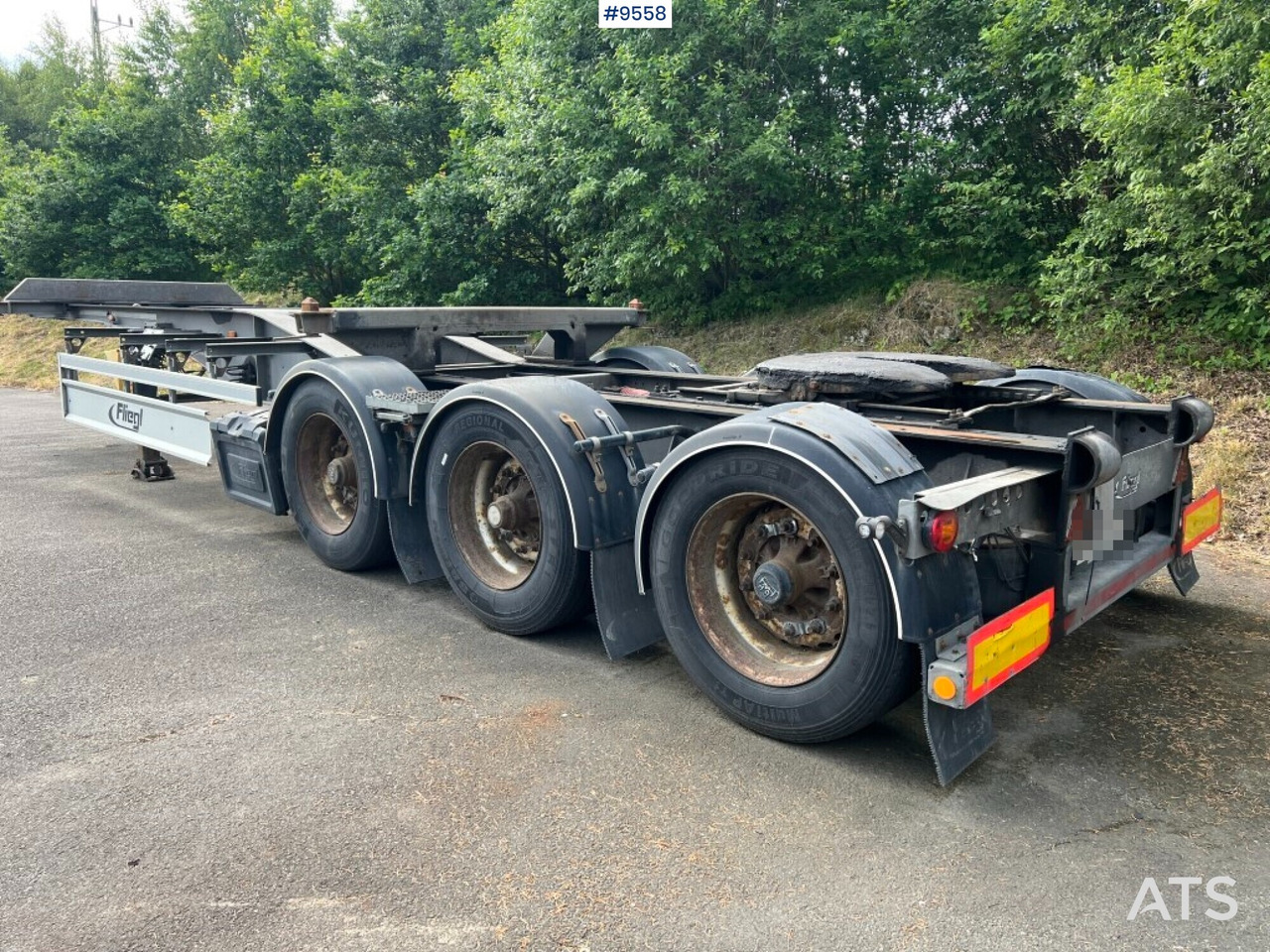 Container link - trailer Fliegl SDS 420 - Portacontenedore/ Intercambiable remolque: foto 4 Container link - trailer Fliegl SDS 420 - Portacontenedore/ Intercambiable remolque: foto 4