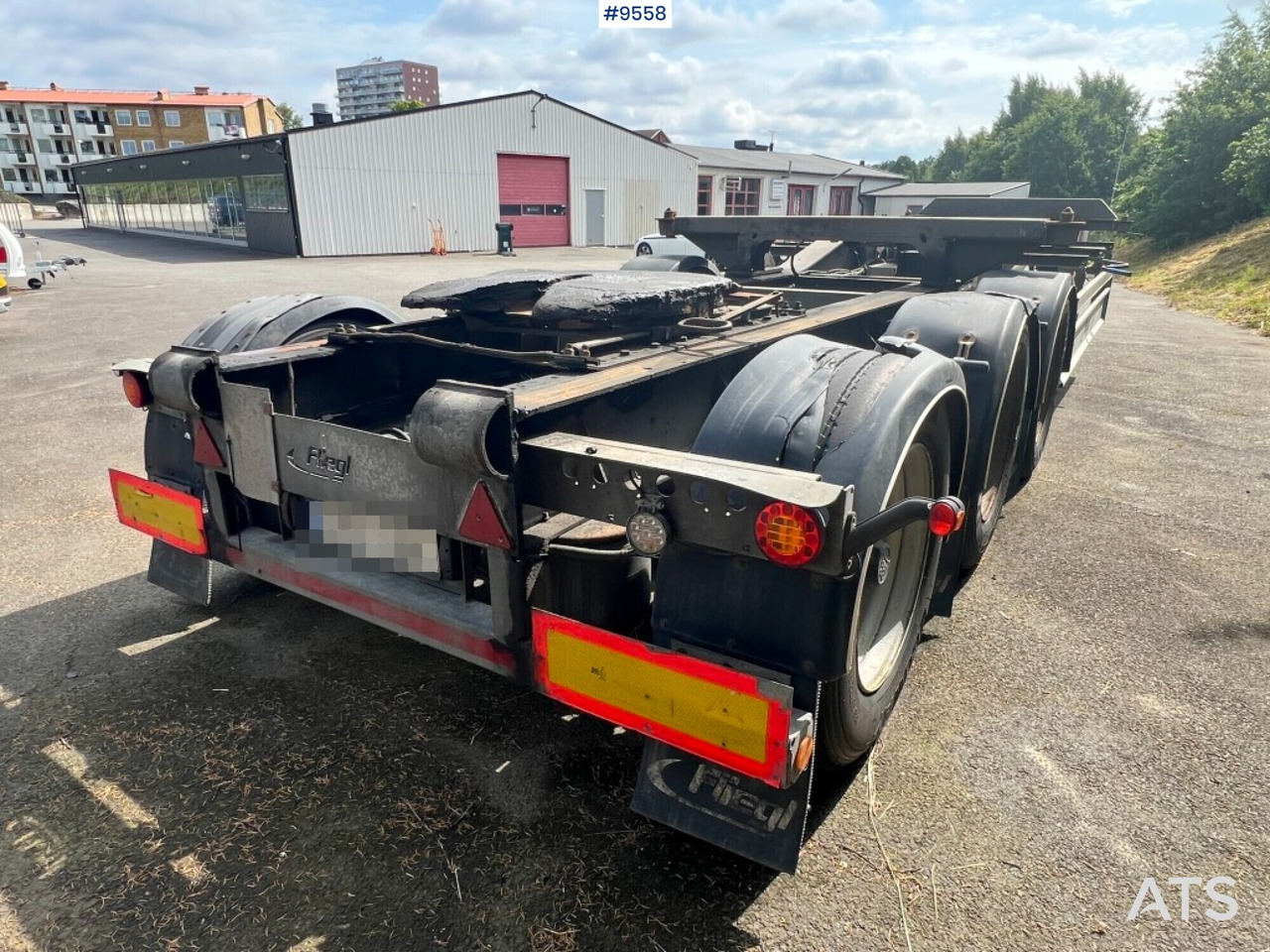 Container link - trailer Fliegl SDS 420 - Portacontenedore/ Intercambiable remolque: foto 3 Container link - trailer Fliegl SDS 420 - Portacontenedore/ Intercambiable remolque: foto 3