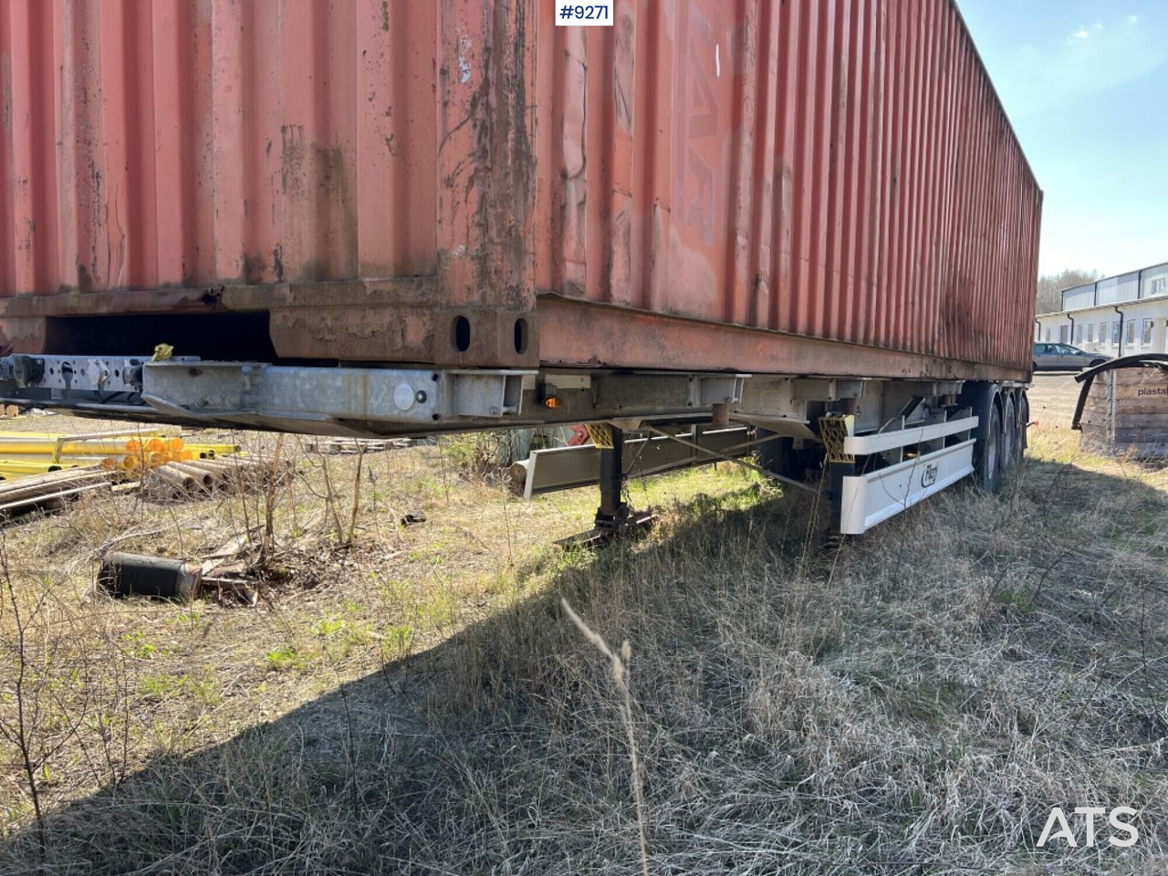 Container trailer- FLIEGL - Portacontenedore/ Intercambiable semirremolque: foto 4 Container trailer- FLIEGL - Portacontenedore/ Intercambiable semirremolque: foto 4