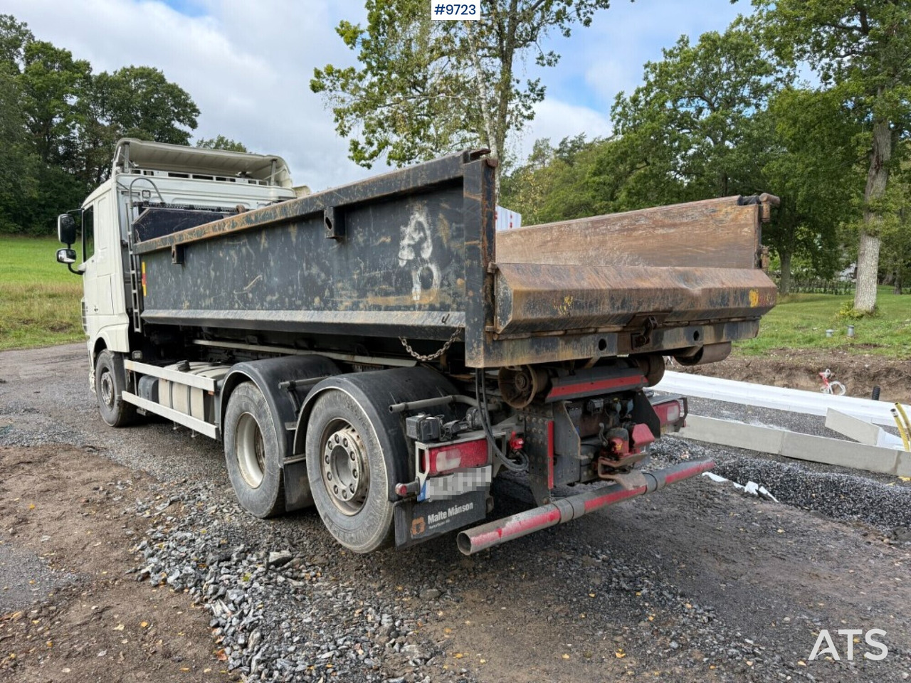 DAF FAN XL510Z hooklift with flatbed - Multibasculante camión: foto 3 DAF FAN XL510Z hooklift with flatbed - Multibasculante camión: foto 3