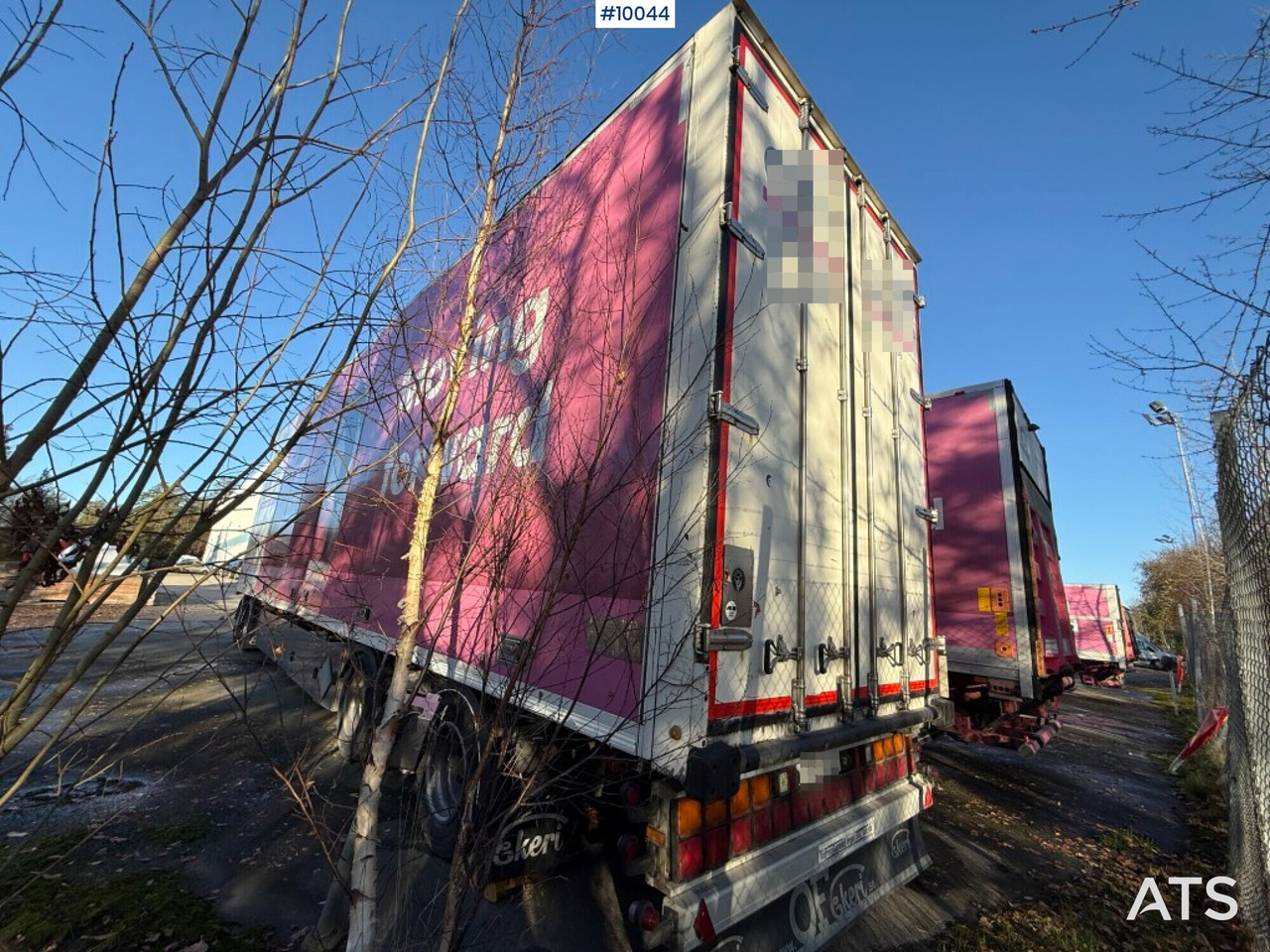 Ekeri S8-D cabinet trailer with opening side - Caja cerrada remolque: foto 3 Ekeri S8-D cabinet trailer with opening side - Caja cerrada remolque: foto 3