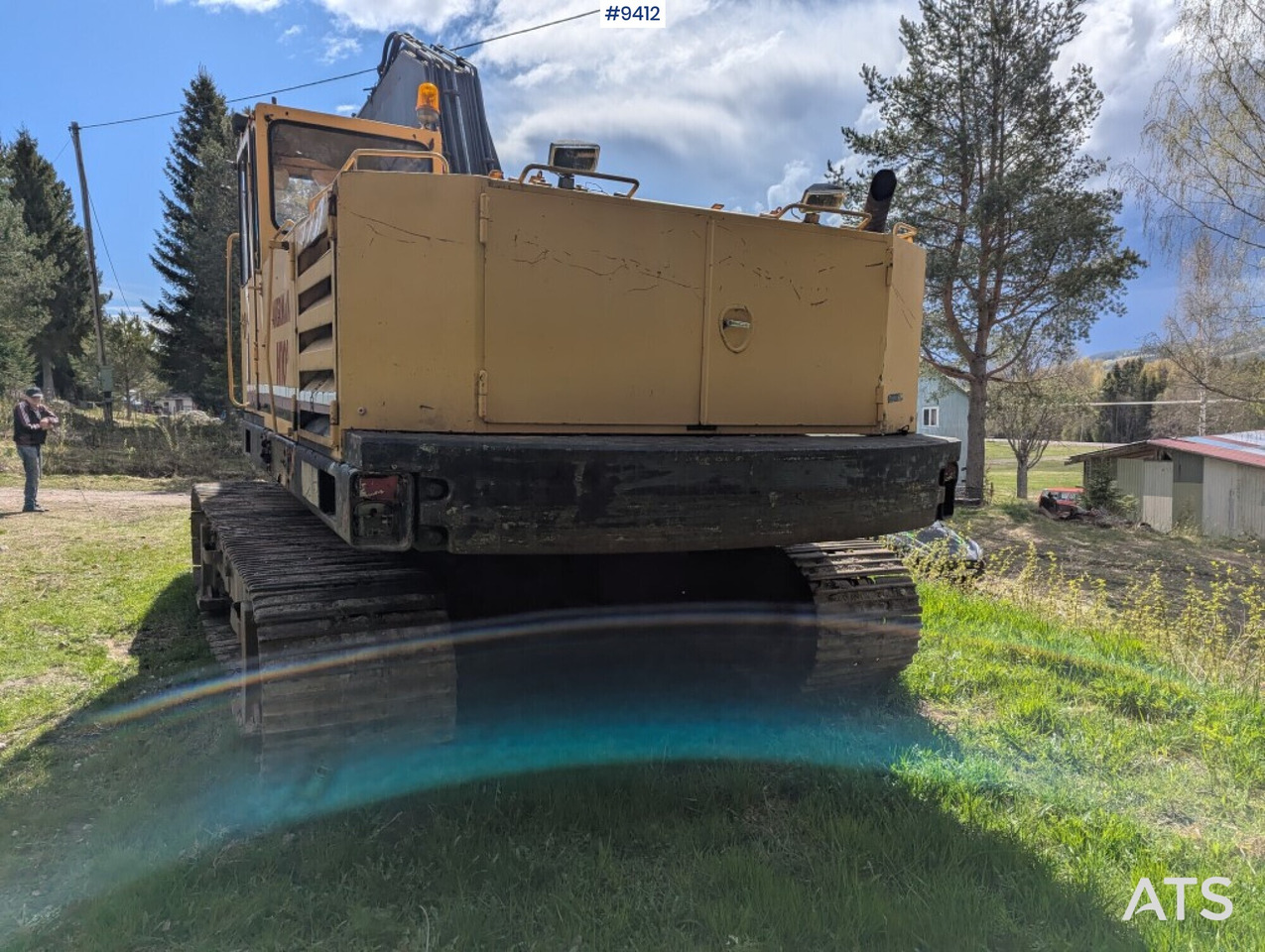 Excavadora de cadenas Excavator Åkerman H10B with buckets: foto 5