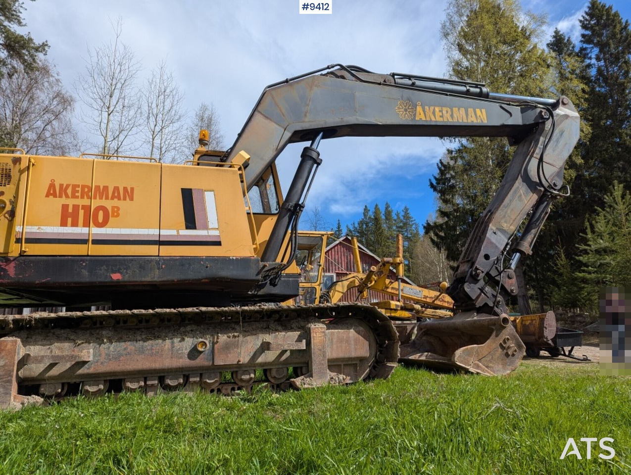 Excavadora de cadenas Excavator Åkerman H10B with buckets: foto 8