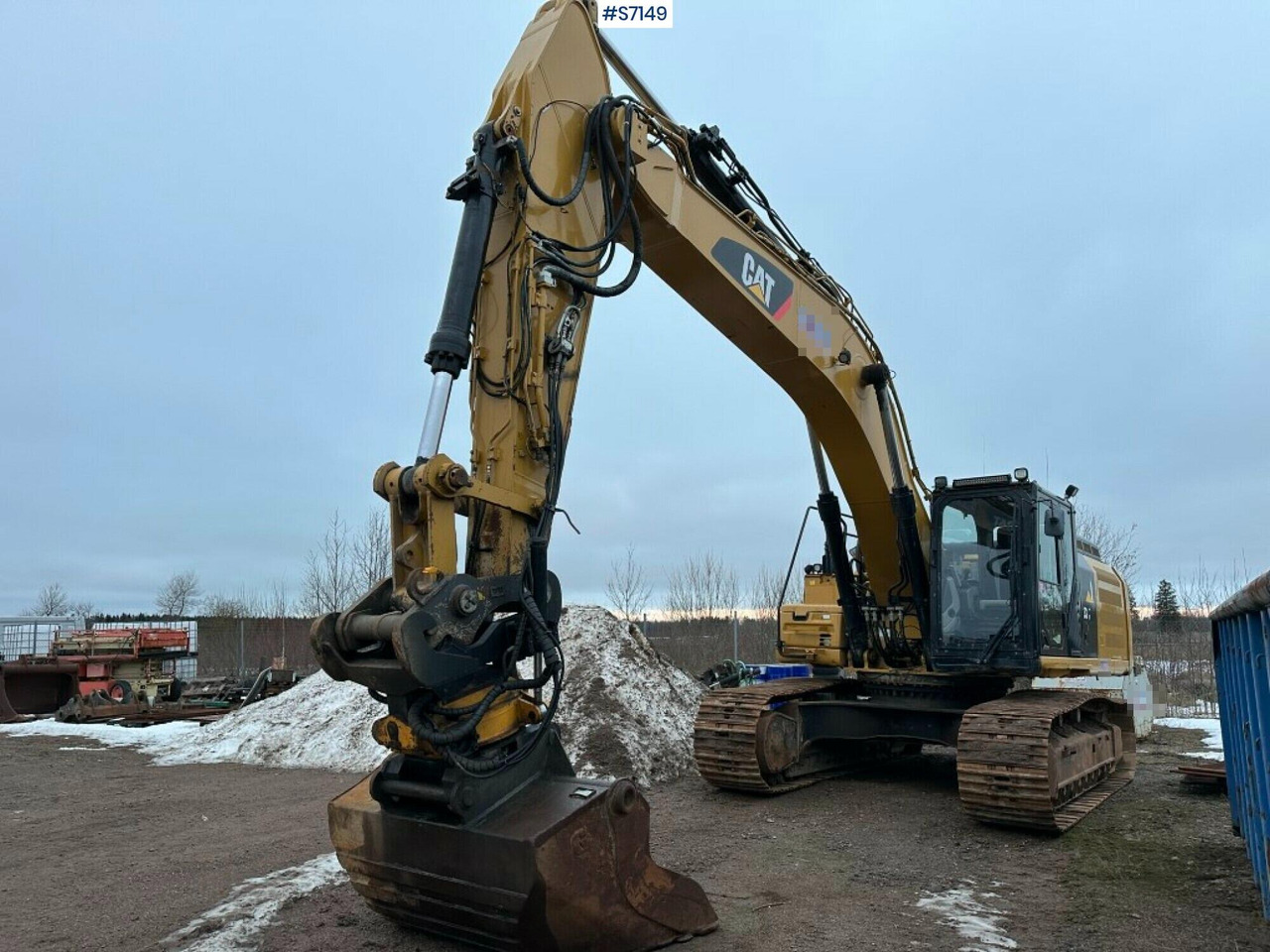 Excavator Cat 336F LXE with rotor - Excavadora: foto 2 Excavator Cat 336F LXE with rotor - Excavadora: foto 2