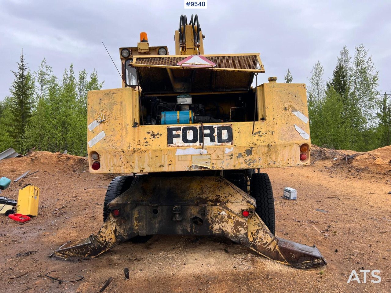 FORD Wheel excavator - Excavadora de ruedas: foto 3 FORD Wheel excavator - Excavadora de ruedas: foto 3