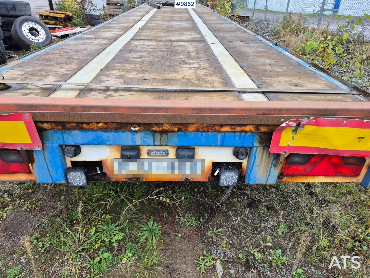 Flatbed trailer Renders RMOC 12.27 - Semirremolque plataforma/ Caja abierta: foto 1 Flatbed trailer Renders RMOC 12.27 - Semirremolque plataforma/ Caja abierta: foto 1