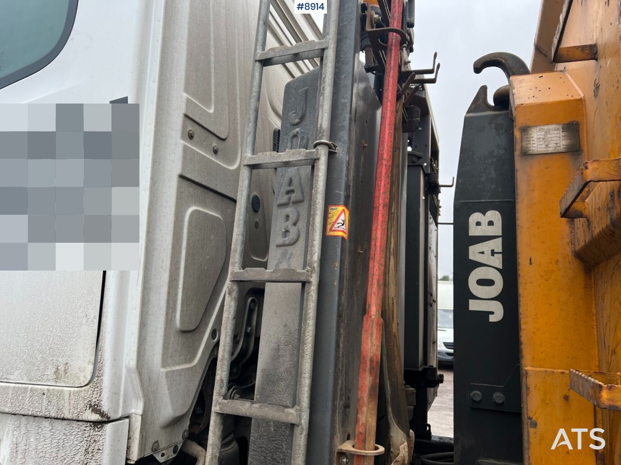 Hooklift Truck Mercedes-Benz Arocs with plow attachments - Multibasculante camión: foto 5 Hooklift Truck Mercedes-Benz Arocs with plow attachments - Multibasculante camión: foto 5