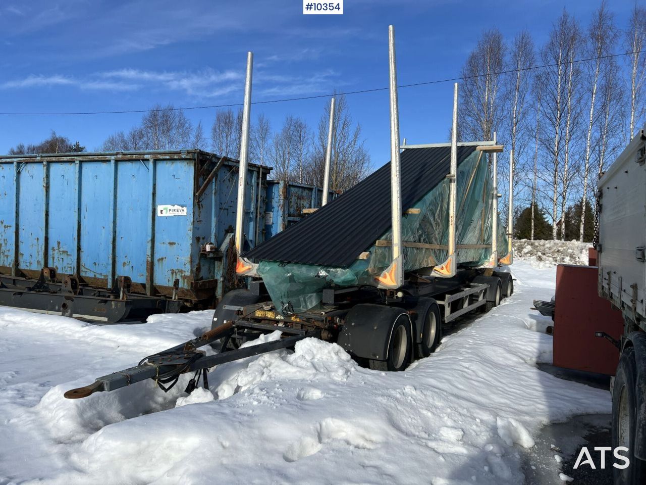 KILAFORS 4-Axle Log Trailer - Volquete remolque: foto 1 KILAFORS 4-Axle Log Trailer - Volquete remolque: foto 1