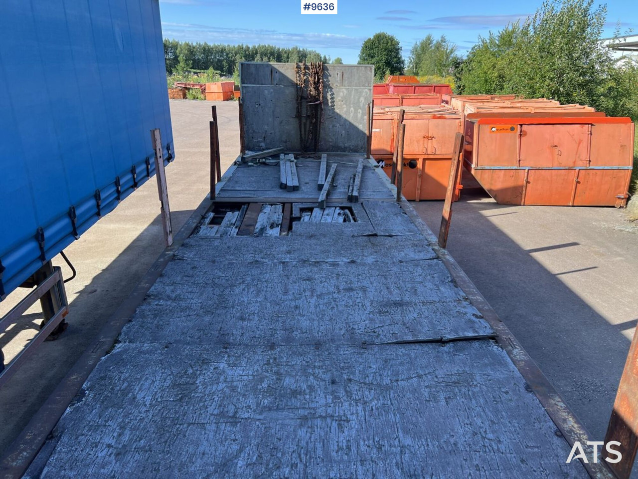 KILAFORS SVTPB3 129 trailer, Rep Objekt - Semirremolque plataforma/ Caja abierta: foto 5 KILAFORS SVTPB3 129 trailer, Rep Objekt - Semirremolque plataforma/ Caja abierta: foto 5