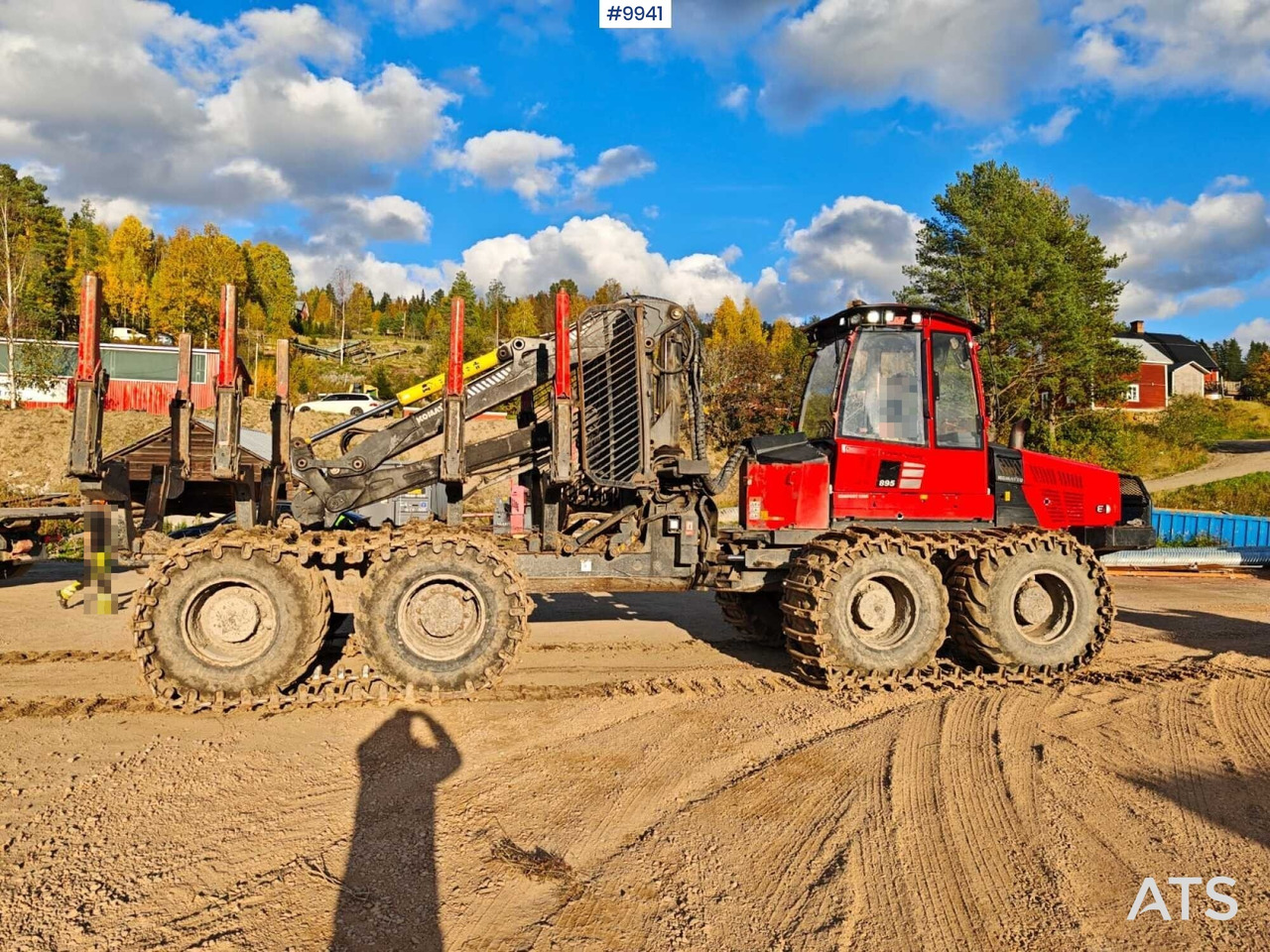 Komatsu 895 Forwarder (VIDEO) - Autocargador: foto 4 Komatsu 895 Forwarder (VIDEO) - Autocargador: foto 4