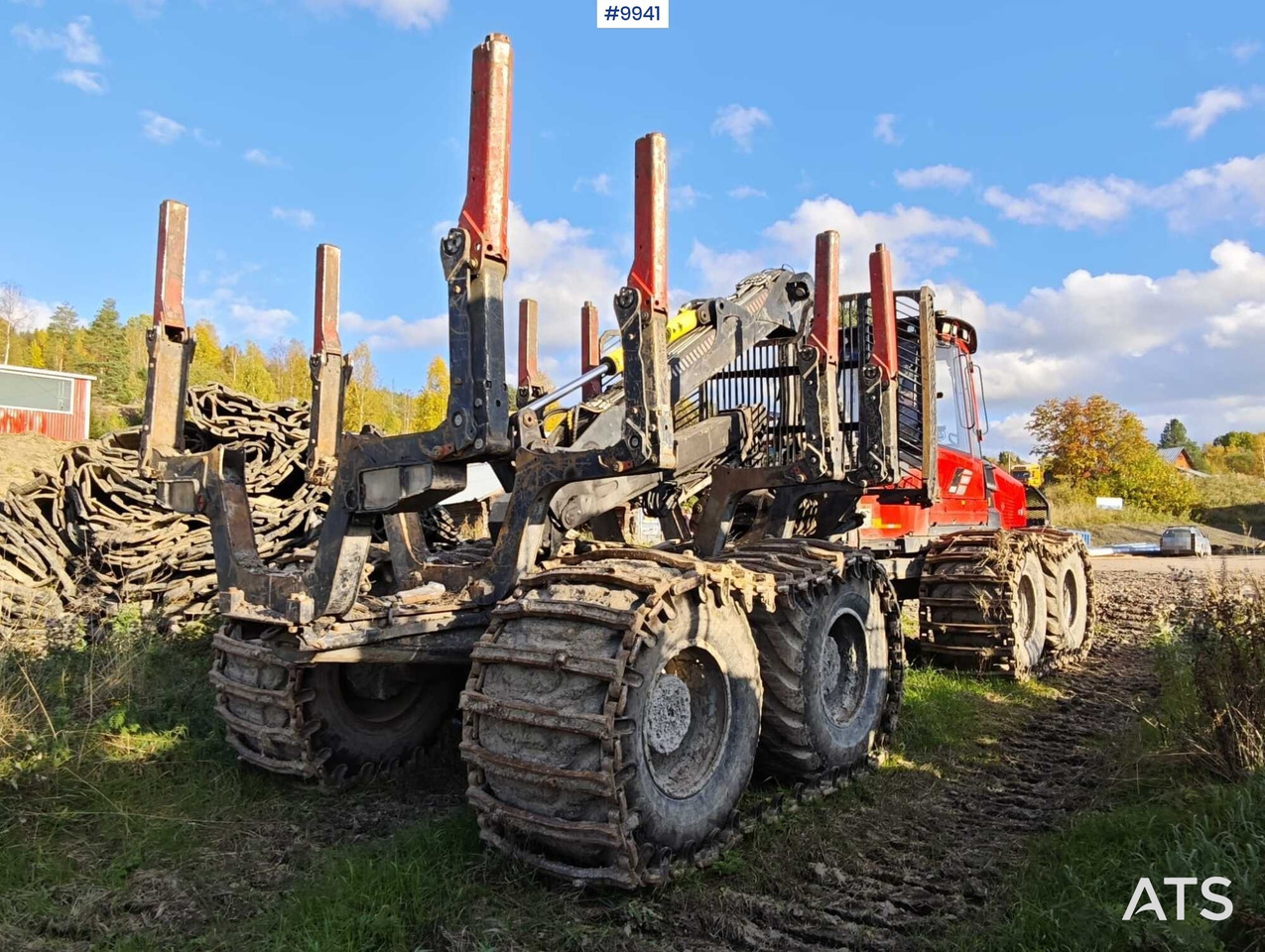 Komatsu 895 Forwarder (VIDEO) - Autocargador: foto 3 Komatsu 895 Forwarder (VIDEO) - Autocargador: foto 3