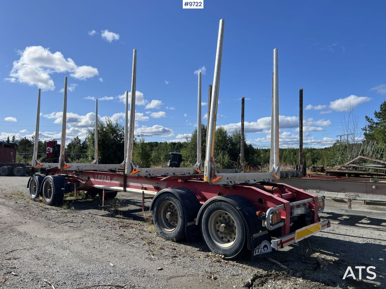 LEFAB V4 100 Timber trailer - Remolque maderero: foto 3 LEFAB V4 100 Timber trailer - Remolque maderero: foto 3