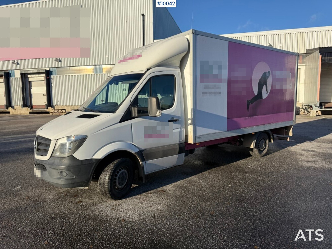 Mercedes Benz Sprinter with tail lift - Furgoneta: foto 1 Mercedes Benz Sprinter with tail lift - Furgoneta: foto 1