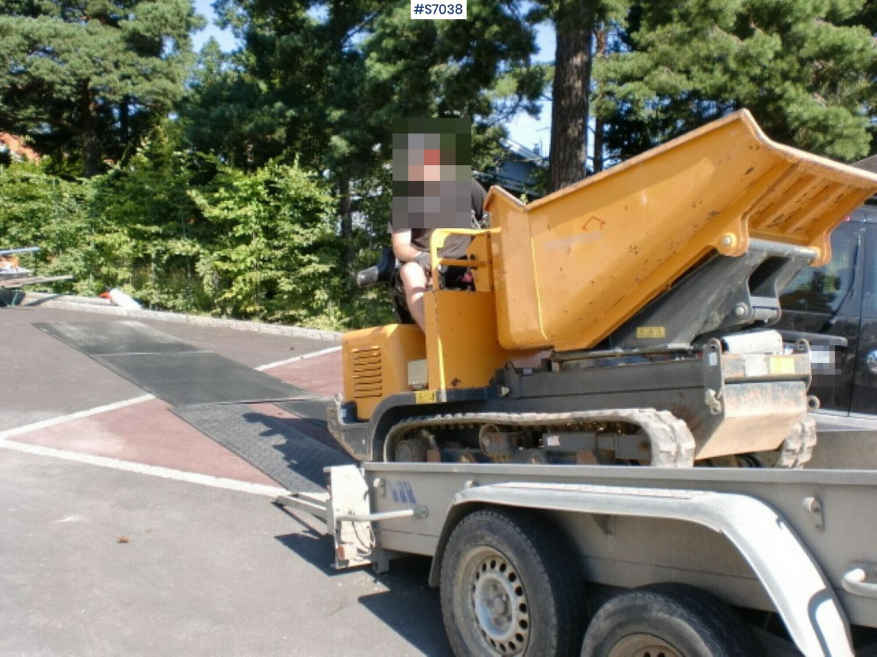 Mini dump truck, Mustang RD15 - Minidumper: foto 3 Mini dump truck, Mustang RD15 - Minidumper: foto 3