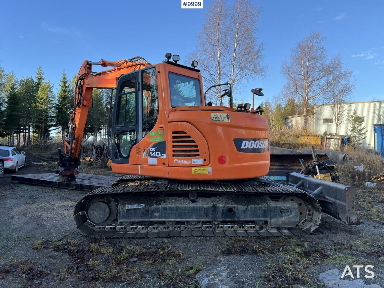 Doosan DX140LCR-3 Excavator with rotator - Otros: foto 3 Doosan DX140LCR-3 Excavator with rotator - Otros: foto 3