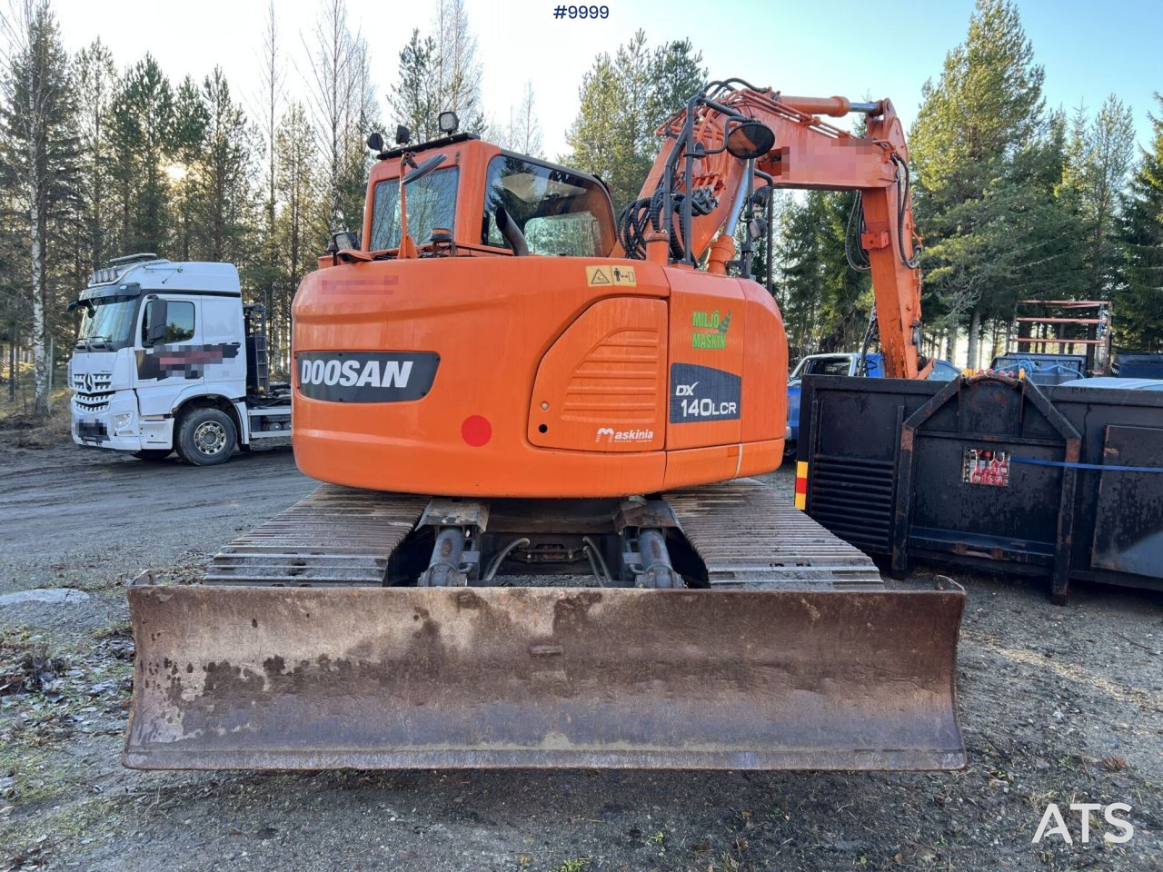 Doosan DX140LCR-3 Excavator with rotator - Otros: foto 5 Doosan DX140LCR-3 Excavator with rotator - Otros: foto 5