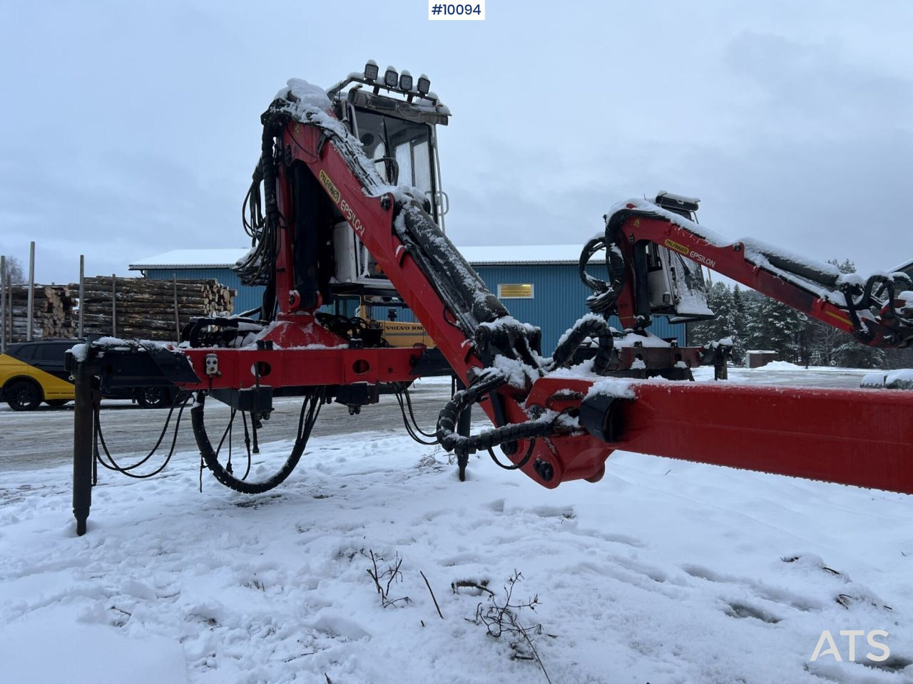 Grúa para camión Palfinger Epsilon M110 Timber crane with double jib: foto 15 Grúa para camión Palfinger Epsilon M110 Timber crane with double jib: foto 15