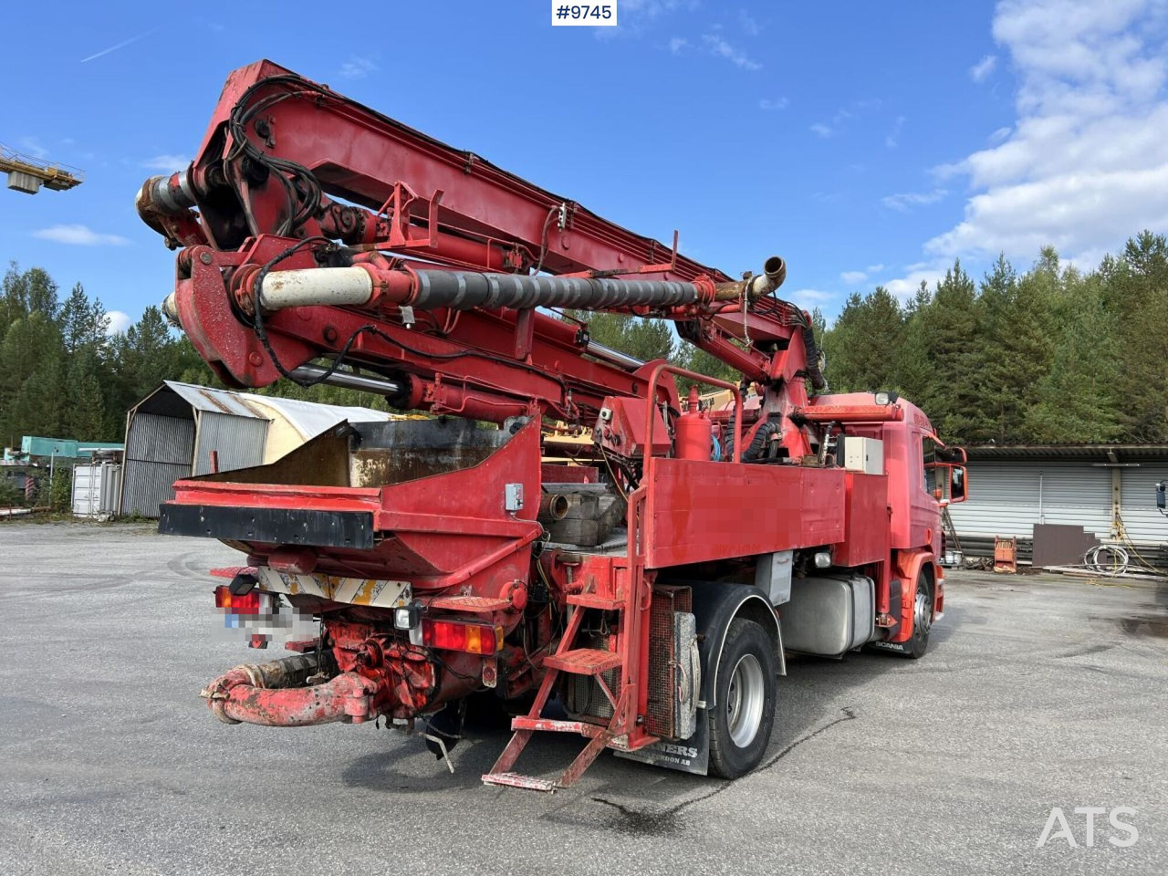 Scania P230 with Concrete pump - Bomba de hormigón: foto 4 Scania P230 with Concrete pump - Bomba de hormigón: foto 4