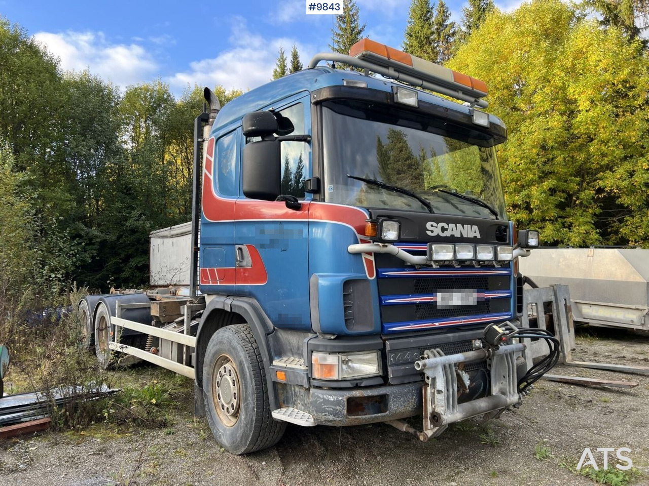 Scania R144 Hook Truck with plow equipment - Multibasculante camión: foto 2 Scania R144 Hook Truck with plow equipment - Multibasculante camión: foto 2