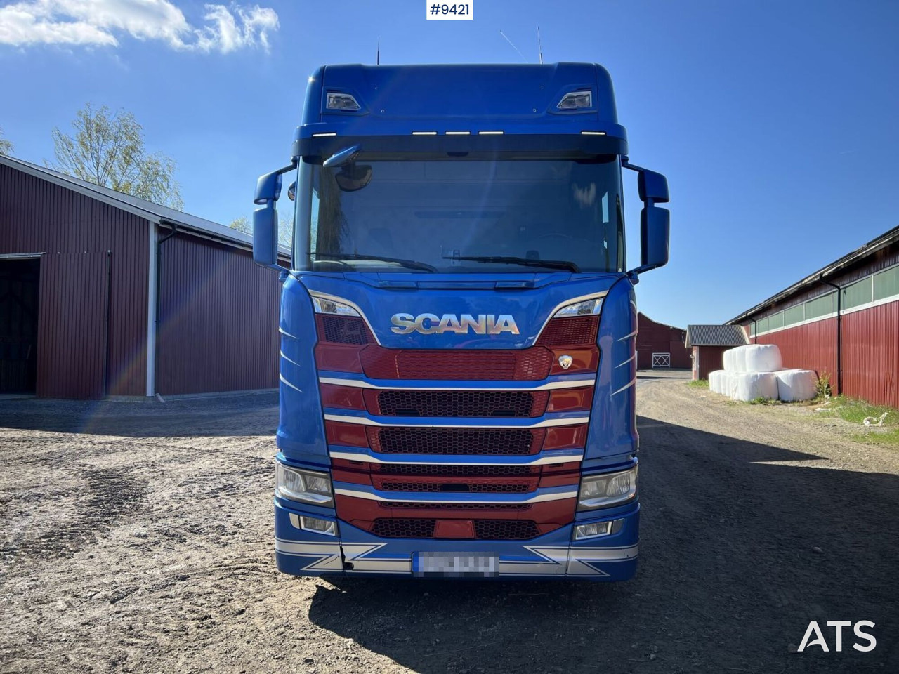 Scania S580 med Eksjövagnen FS 18-20 – Chip truck with trailer - Camión caja cerrada: foto 2 Scania S580 med Eksjövagnen FS 18-20 – Chip truck with trailer - Camión caja cerrada: foto 2