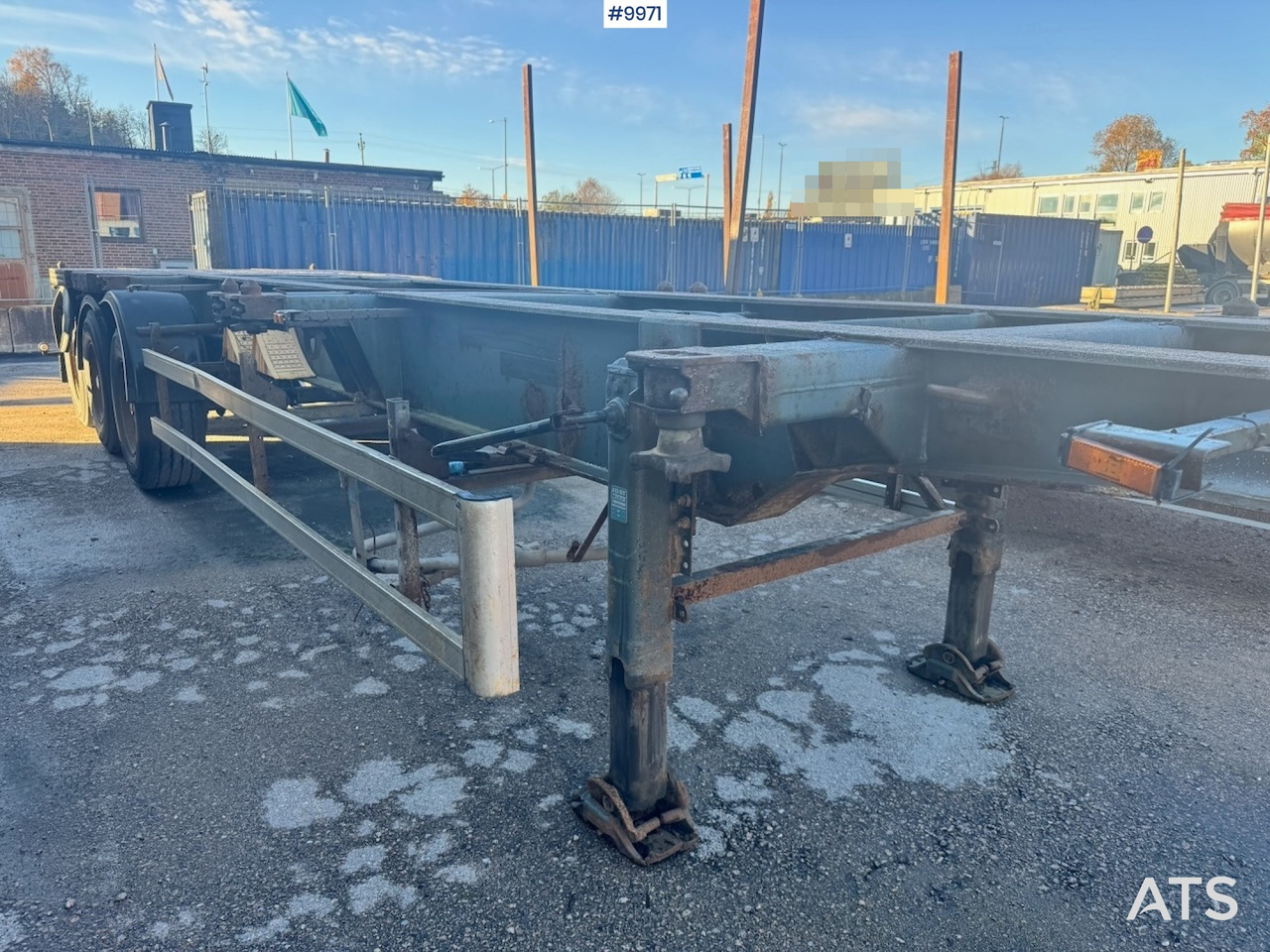 Schweriner CS40 container chassis. - Chasis semirremolque: foto 5 Schweriner CS40 container chassis. - Chasis semirremolque: foto 5